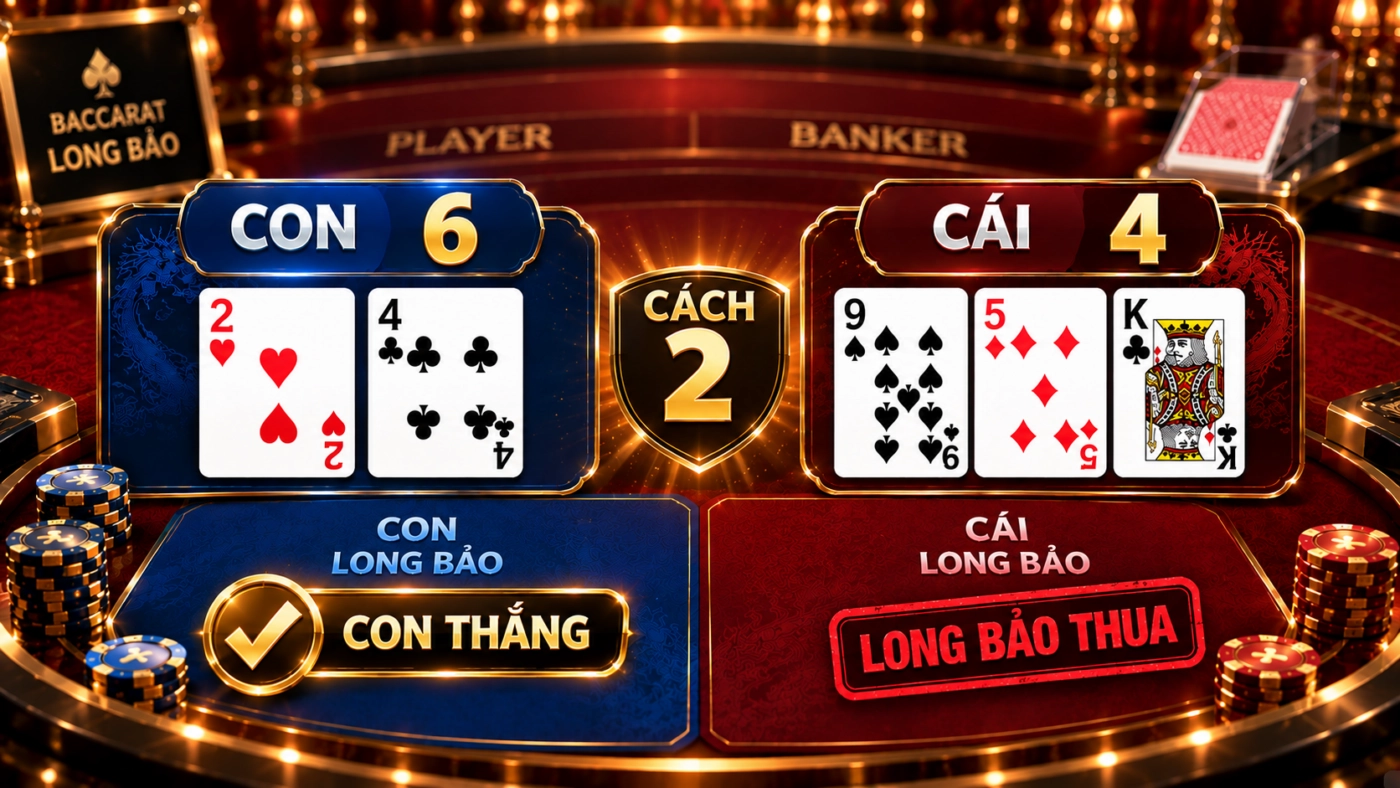 Con thắng cách 2 điểm nhưng cược Con Long Bảo vẫn thua