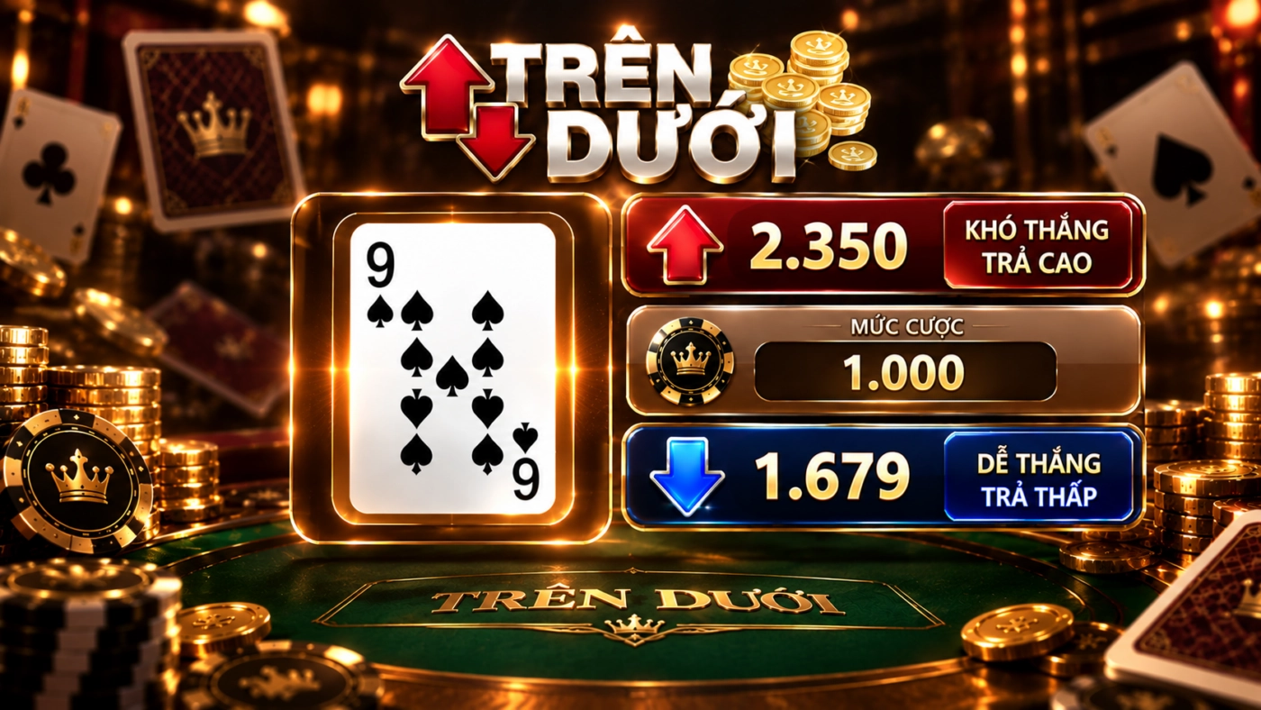 Tỷ lệ trả thưởng trong mini game trên dưới thay đổi theo lá đang hiển thị